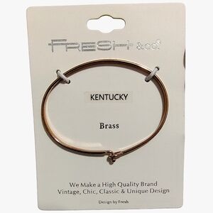 Fresh & Co Brass Kentucky Bracelet NEW